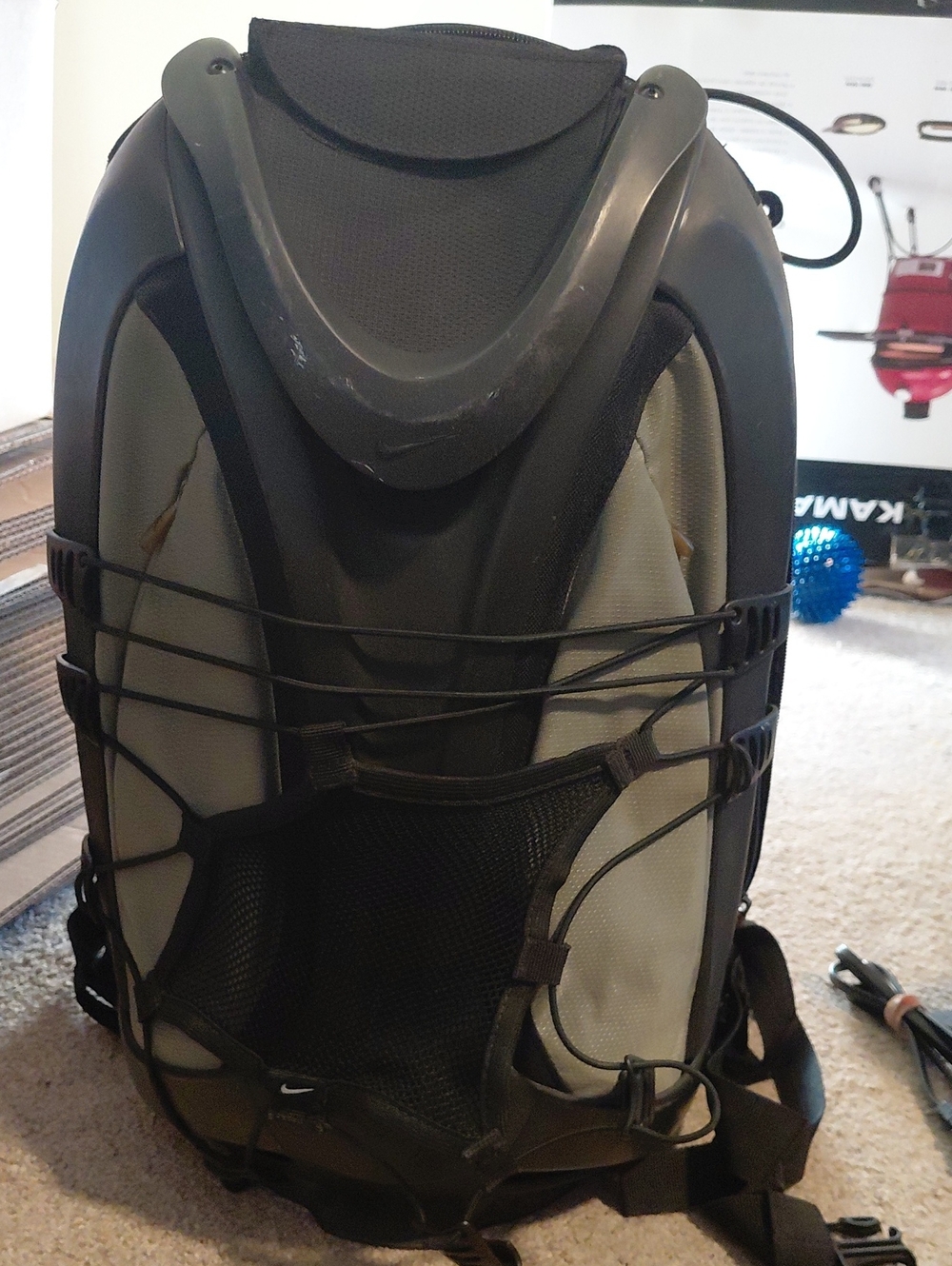 Nike Epic Black Hard Vintage Y2K Backpack